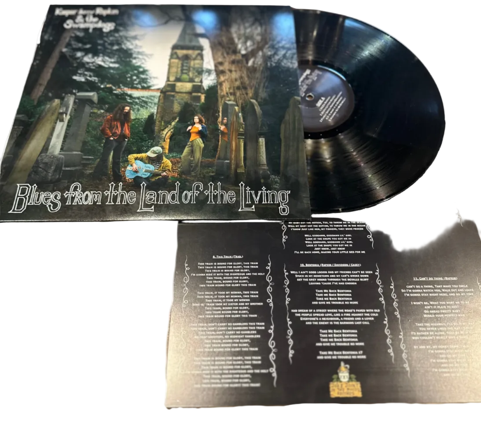 VINYL: Blues From The Land Of The Living - Kaspar 'Berry' Rapkin & The Swamp Dogs